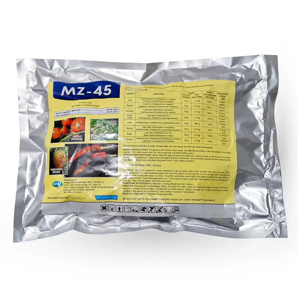 [MZ-45 1 Kg ] MZ-45 1 Kg (Mancozeb) - Hextar