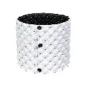 Air Pot - White -  30*30 Cm ('0.8Mm 30X30Cm With Base And Screw)