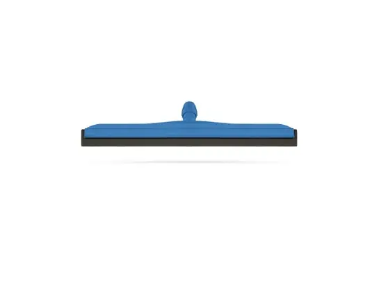 [8667] Floor Squeegee With Double Black Blade - Blue - 55 Cm