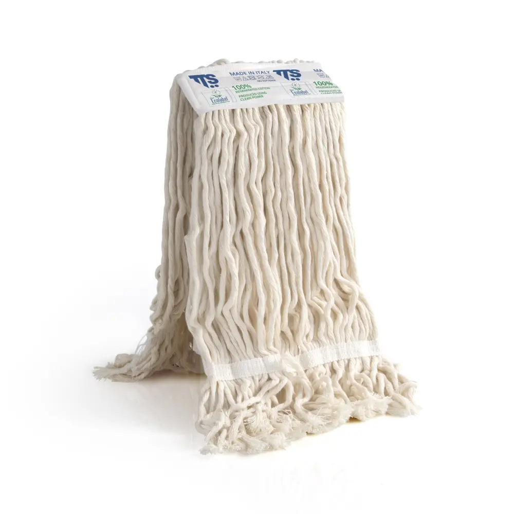 [00001352] MOP LOOPED END, WHITE, 450GR - TTS