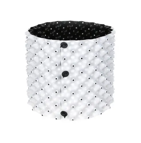 [F1693] Air Pot - White -  30*30 Cm ('0.8Mm 30X30Cm With Base And Screw)