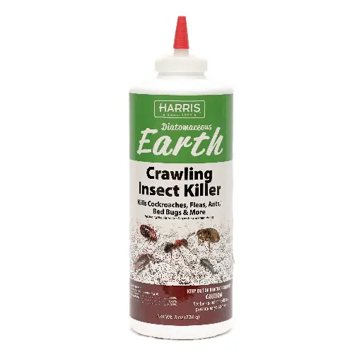 [P1074] Harris - Diatomaceous Earth Crawling Insect Killer 8 Oz