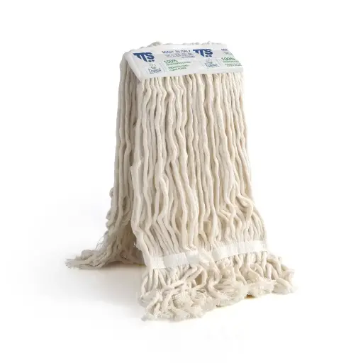 [00001352] MOP LOOPED END, WHITE, 450GR - TTS