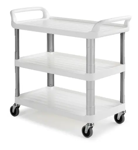 [F003800W] Shelf 3800 White 100mm Wheels - TTS