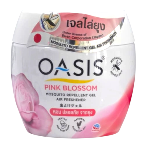 [P2129] OASIS Mosquito Repellent Gel - Pink Blossom (180 G)