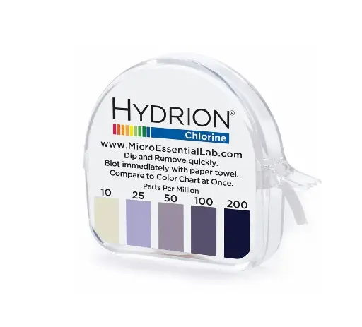 [C1201] HYDRION CM-240 CHLORINE TEST STRIP